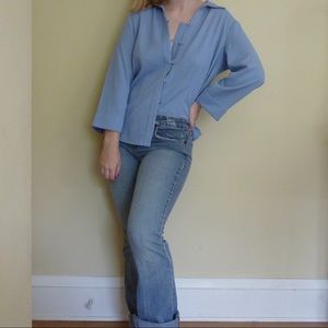 Blue blouse